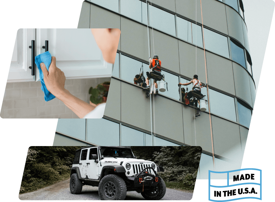 Powerful Glass & AllPurpose Cleaner — StreakFree Shine Formula PX